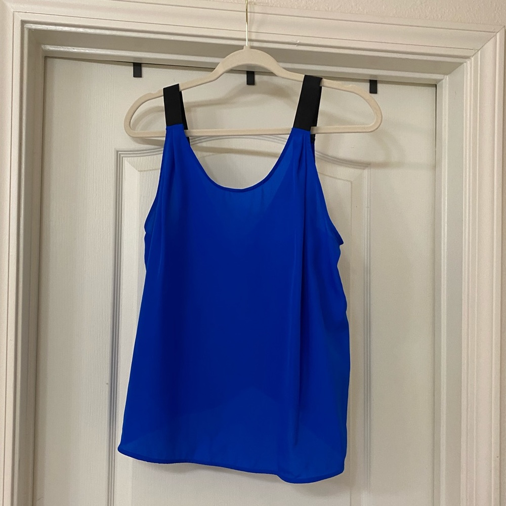 Forever 21 Royal Blue Crisscross tank top - Large